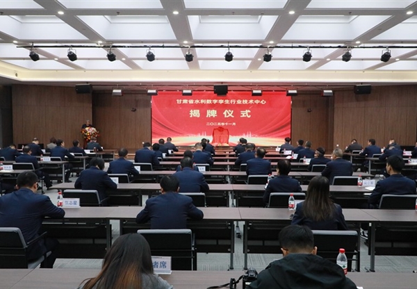 再添“数智引擎”！甘肃省水利数字孪生行…