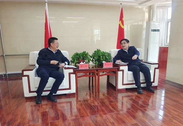 甘肃工程咨询集团与安宁区委区政府会谈